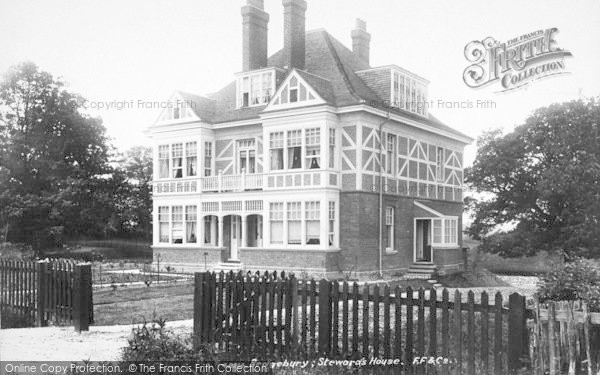 Photo of Bedgebury, Steward's House 1902