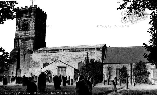 Photo of Bedlington, St Cuthbert's Church c.1955