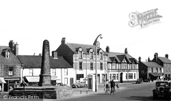 The Market Place c.1955, Bedlington