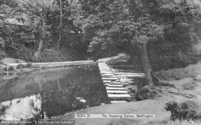 Photo of Bedlington, The Stepping Stones c.1960