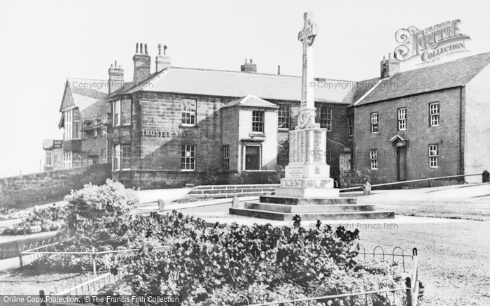 Photo of Bedlington, The War Memorial c.1955