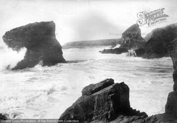 Photo of Bedruthan Steps, 1901