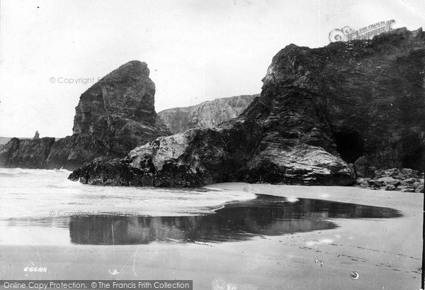 Photo of Bedruthan Steps, 1914