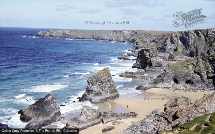 Photo of Bedruthan Steps, 1985