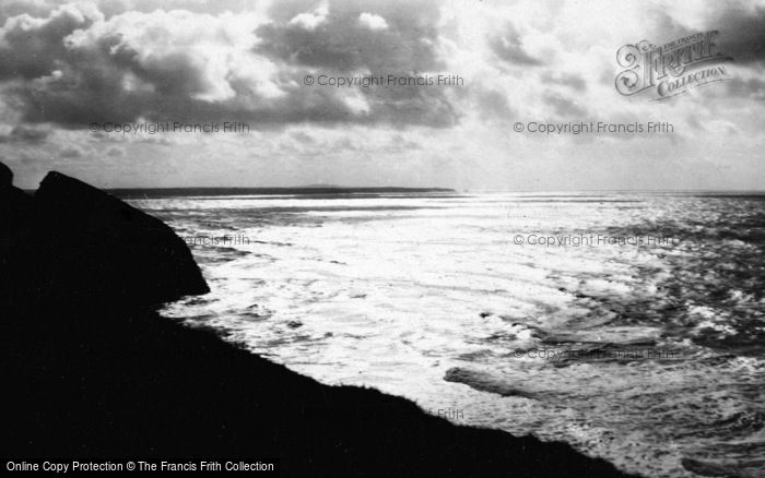 Photo of Bedruthan Steps, c.1900