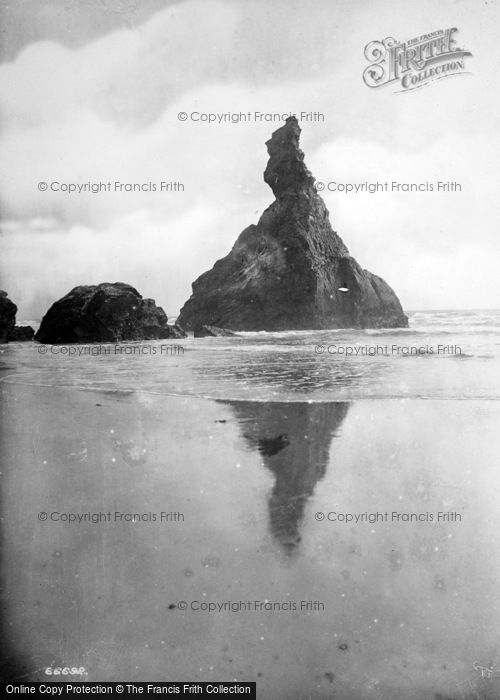 Photo of Bedruthan Steps, Queen Bess Rock Bedruthan Steps 1914