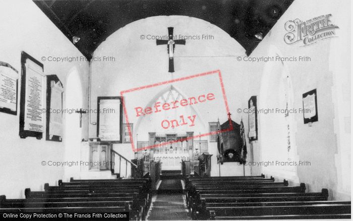Photo of Bedwas, Church Interior c.1965