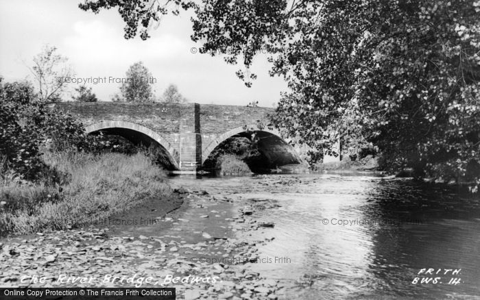 Photo of Bedwas, The River Bridge c.1960