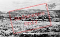 View From The Top Of Senghenydd Mountain c.1955, Bedwas