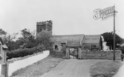 St Sannan's Church c.1960, Bedwellty