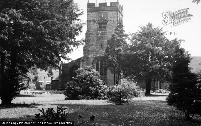 Photo of Bedworth, Parish Church c.1955