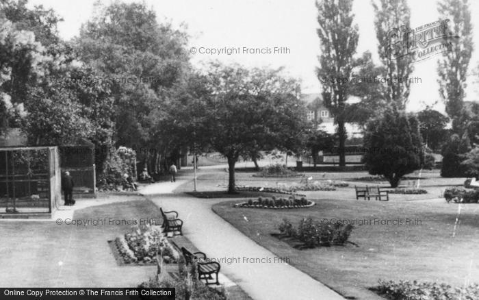 Photo of Bedworth, The Park c.1955