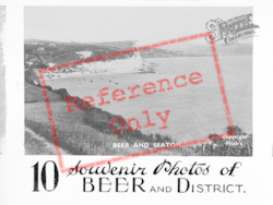 10 Souvenir Photos Of Beer And Seaton 1906, Beer