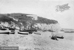 East Cliff From Beach 1907, Beer