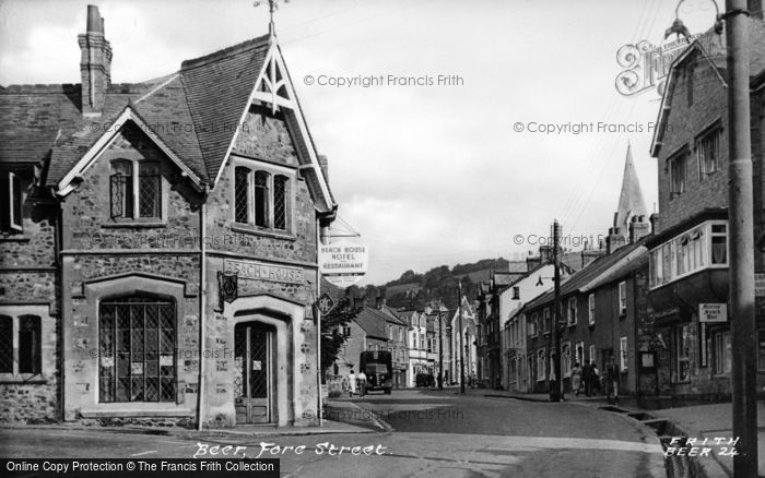 Photo of Beer, Fore Street c.1955
