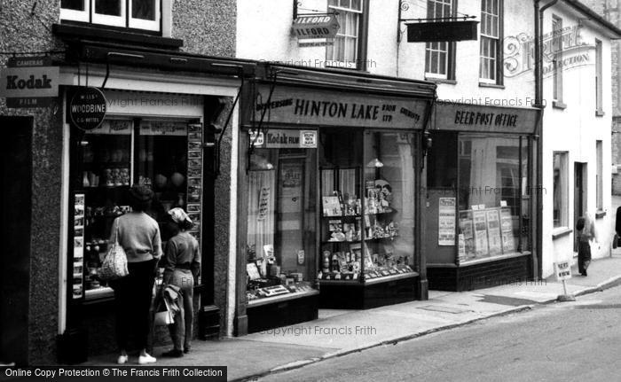 Photo of Beer, Shops In Fore Street c.1965