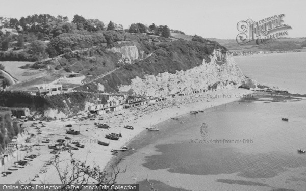 Photo of Beer, The Beach Looking East c.1965