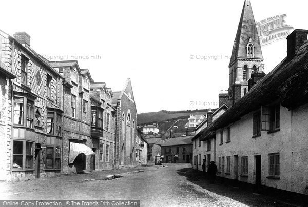 Photo of Beer, Village Street 1895
