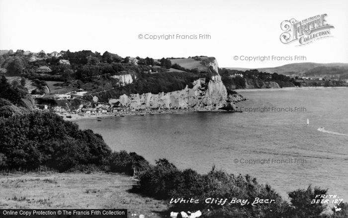 Photo of Beer, White Cliff Bay c.1965