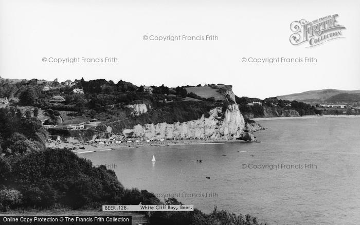 Photo of Beer, White Cliff Bay c.1965