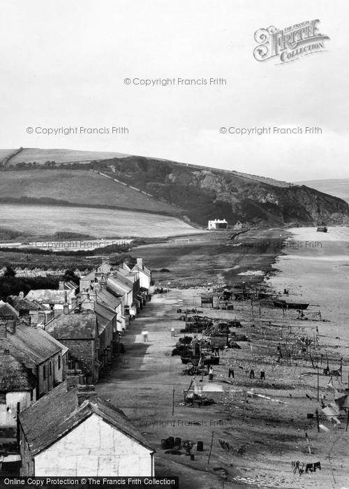 Photo of Beesands, The Village And Fishing Nets 1924