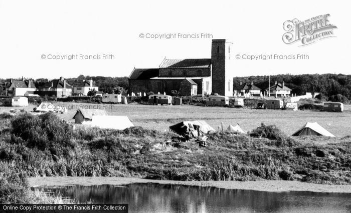 Photo of Beeston Regis, The Church And Camping Site c.1955