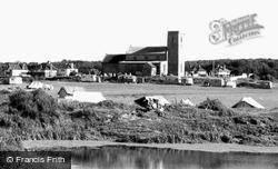 The Church And Camping Site c.1955, Beeston Regis