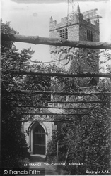 Entrance To St Michael's Church 1954, Beetham