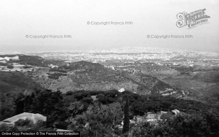 Photo of Beirut, From The Hills To The East 1965