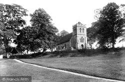 St Peter's Church And Lychgate 1903, Bekesbourne