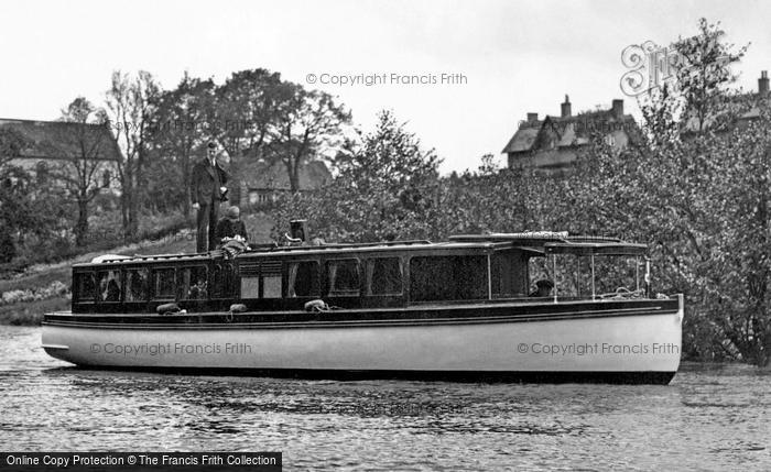 Photo of Belaugh, Boat On The River Bure c.1930