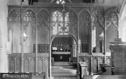 Church Interior 1921, Belaugh