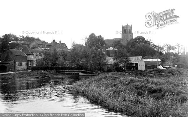 Photo of Belaugh, The Village From River Bure c.1930