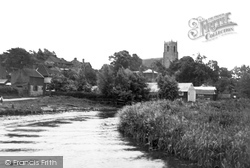 The Village From The River Bure c.1930, Belaugh