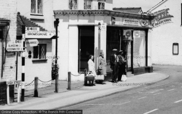 Photo of Belbroughton, High Street, Waiting For The Bus c.1965
