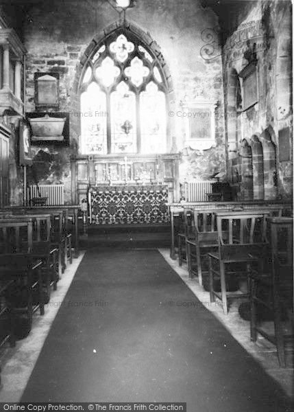 Photo of Belbroughton, Parish Church Interior c.1965