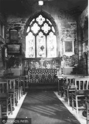 Parish Church Interior c.1965, Belbroughton