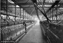 Preparing Room, Ewart & Sons Linen Factory c.1910, Belfast