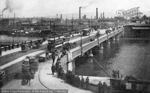 Photo of Belfast, Queen's Bridge c.1910
