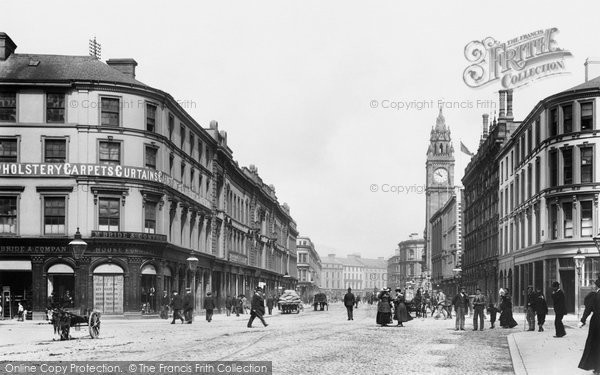 Photo of Belfast, Victoria Street 1897