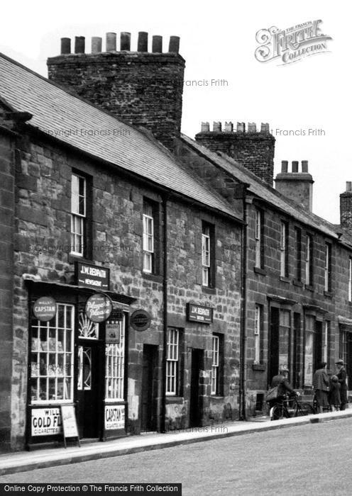 Photo of Belford, A Village Shop c.1955