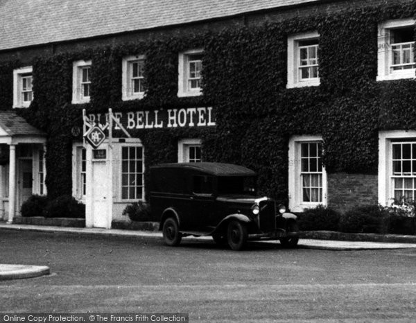 Photo of Belford, The Blue Bell Hotel c.1955