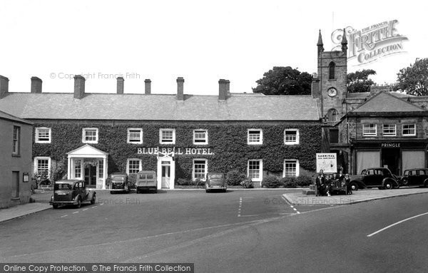 Photo of Belford, The Cross And Bluebell Hotel c.1955