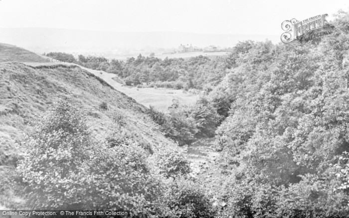 Photo of Bellingham, Hareshaw Burn c.1955