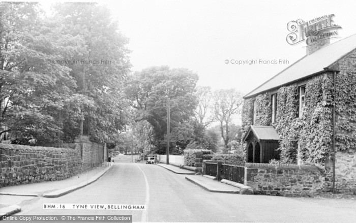 Photo of Bellingham, Tyne View c.1955