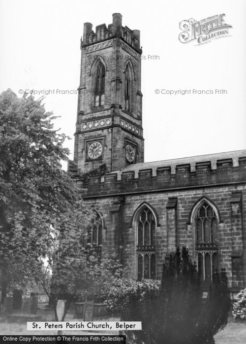 Photo of Belper, St Peter's Church c.1950