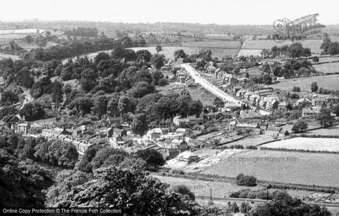 Photo of Belper, View From Crich Lane c.1955
