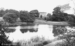 The Hall And Lake c.1955, Belsay