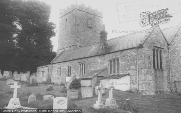 Photo of Belstone, St Mary's Church c.1960