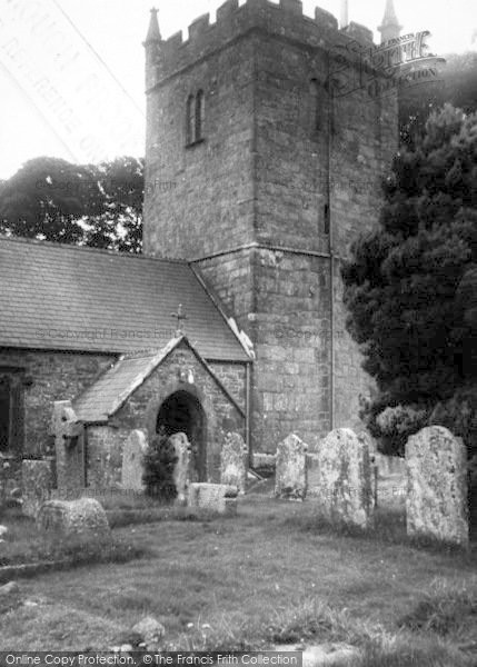 Photo of Belstone, St Mary's Church c.1960